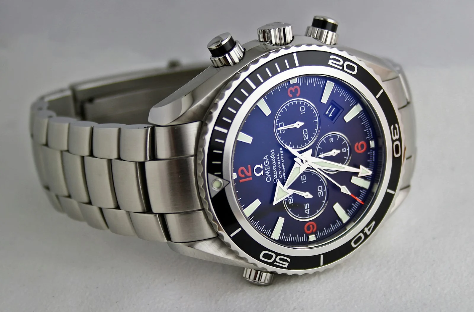 Swiss chronograph watch